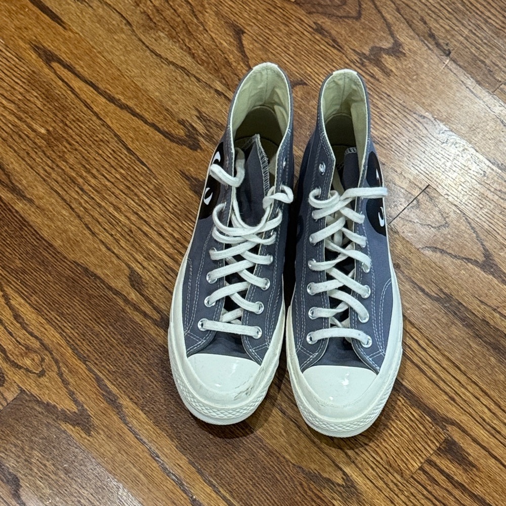 Converse x Commes Des Garcon High-Top Sneakers  Mens sz 8